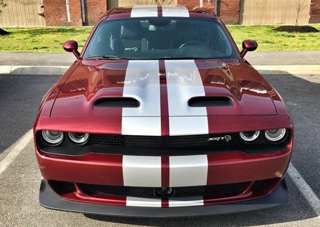 "Rally Stripes" Hellcat Style Graphic Kit 08-up Dodge Challenger - Click Image to Close